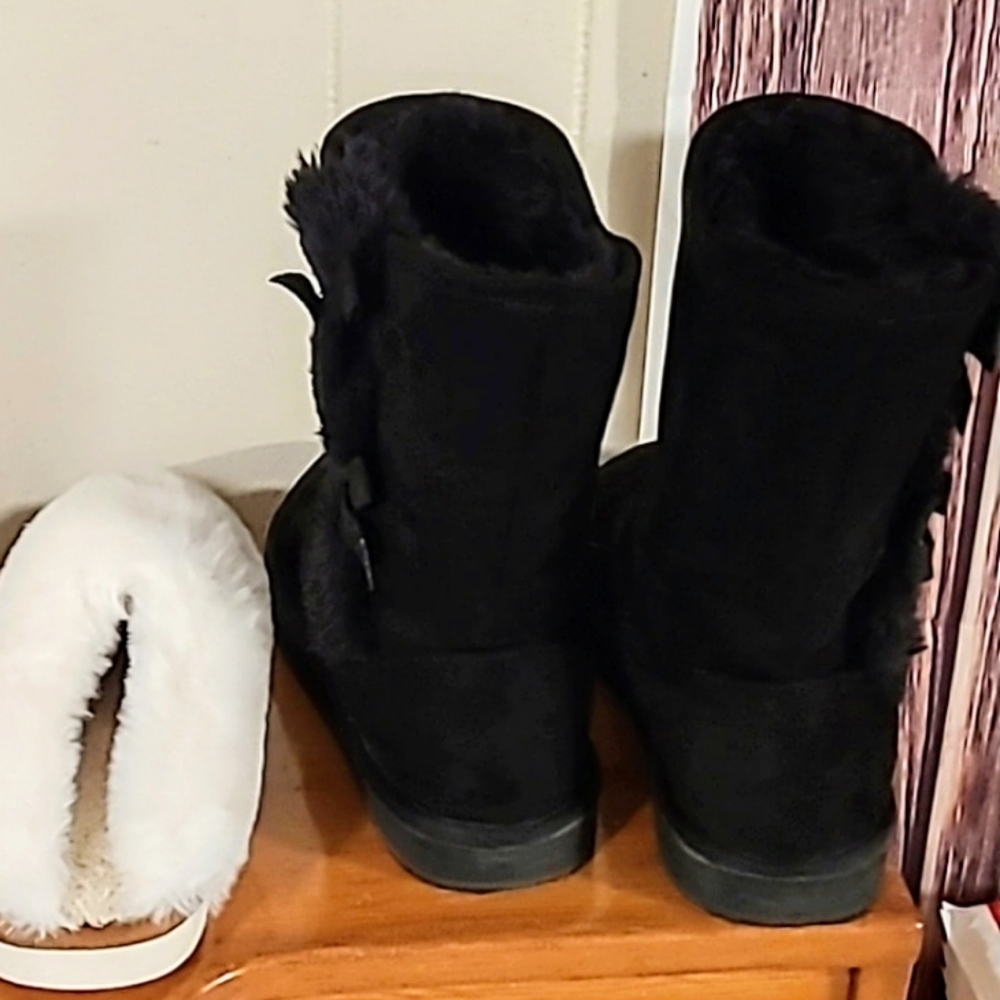 5/$50 EUC Womens Generic Kookaburra Victorian Booties Black Sz. 7.5/8 - Picture 6 of 8